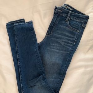 American Eagle high rise skinny jeans
